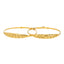 22K Yellow Gold Adjustable Kids Bangle Set (5.9gm)