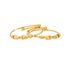 22K Gold Adjustable Kids Beaded Bangle Set (10.2gm)