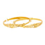 22K Yellow Gold Hearts Bangle Set (11.3gm)