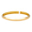 22K Yellow Gold Kids Single Kada Bangle (4.3gm)