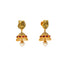 22k Antique Gold Navranta Jewelry Set with Gemstones (58.7 grams)
