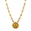 22K Yellow Gold Navratan Laxmi Necklace (86.6 grams)