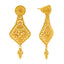 22K Yellow Gold Beaded Filigree Jewelry Set (51.8gm)