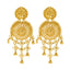 22K Yellow Gold Beaded Filigree Jewelry Set (62.9gm)