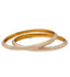 22K White & Rose Gold Bangle Set of 2 (27gm)