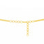 22K Yellow Gold & Enamel Peacock Long Necklace Set (104.4gm)
