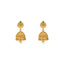 22K Yellow Gold Polki Choker Set with Gemstones & Pearls (68.5 grams)