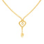 Beaded Heart Jewelry Set in 22k Yellow Gold