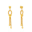 Naira Beaded Heart Jewelry Set in 22K Gold (13.1 grams)