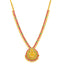 22K Yellow Gold, Emerald, & Ruby Goddess Laxmi Jewelry Set (82.3 grams)