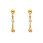 22K Multi-Tone Gold Beaded Jewelry Set (39.4gm)