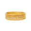 22K Yellow & White Gold Bangle Set of 6 (111gm)