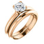 Classic Four Prong Solitaire Diamond Engagement Ring - Virani Jewelers