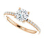 Classic Solitaire Diamond Engagement Ring - Virani Jewelers