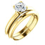 Classic Four Prong Solitaire Diamond Engagement Ring - Virani Jewelers