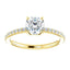 Classic Solitaire Diamond Engagement Ring - Virani Jewelers