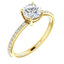 Classic Solitaire Diamond Engagement Ring - Virani Jewelers
