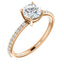 Classic Solitaire Diamond Engagement Ring - Virani Jewelers