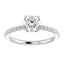 Classic Solitaire Diamond Engagement Ring - Virani Jewelers