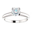Classic Four Prong Solitaire Diamond Engagement Ring - Virani Jewelers