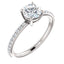 Classic Solitaire Diamond Engagement Ring - Virani Jewelers