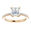 Classic Solitaire Diamond Engagement Ring - Virani Jewelers