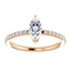 Classic Solitaire Diamond Engagement Ring - Virani Jewelers