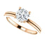 Classic Halo Diamond Engagement Ring W/ Pave Under Gallery - Virani Jewelers