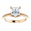 Classic Halo Diamond Engagement Ring W/ Pave Under Gallery - Virani Jewelers