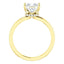 Classic Halo Diamond Engagement Ring W/ Pave Under Gallery - Virani Jewelers