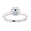 Classic Six Prong Solitaire Diamond Engagement Ring - Virani Jewelers