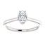 Classic Six Prong Solitaire Diamond Engagement Ring - Virani Jewelers