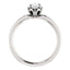 Cushion Diamond Halo Pave Engagement Ring - Virani Jewelers