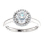 Four Prong High Set Diamond Engagement Ring W/ Band - Virani Jewelers