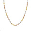 22K Multi Tone Gold Chain W/ Beaded Filigree & Singapore Style Chain - Virani Jewelers