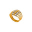 22K Multitone Gold Ring - Virani Jewelers