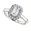 Pave Diamond Halo Solitaire Engagement Ring - Virani Jewelers
