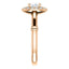 Pave Diamond Halo Solitaire Engagement Ring - Virani Jewelers