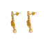 22K Yellow Gold Diamond Necklace & Earrings Set W/ 26.22ct Uncut Diamonds, Rubies, Pearls & Large Laxmi Pendants - Virani Jewelers