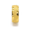 22K Yellow Gold Ring W/ Wave Engravements for Men - Virani Jewelers