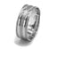 22K White Gold Wedding Band for Men