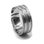 22K White Gold Wedding Band for Men