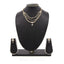 10.08CT Diamond Necklace and Earring in 18K Yellow Gold W/ Cable Link Chain - Virani Jewelers