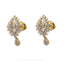 10.08CT Diamond Necklace and Earring in 18K Yellow Gold W/ Cable Link Chain - Virani Jewelers