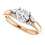 Virani Classic Five-Stone Diamond Engagement Ring - Virani Jewelers