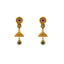 22K Yellow Gold & Gemstone Antique Choker Necklace Set (46.7gm)