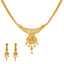 22K Yellow Gold Beaded Jewelry Set (28.3gm)
