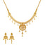 22K Yellow Gold Beaded Jewelry Set (28.5gm)