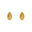 22K Yellow Gold Beaded Stud Earrings (3.6gm)