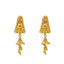 22K Yellow Gold Beaded Stud Earrings (6.1gm)
